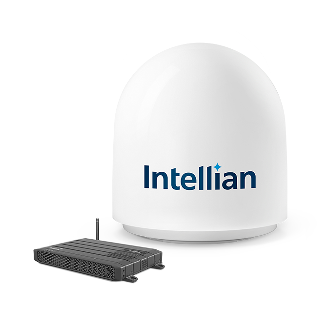 Intellian FB500 satellite communications terminal