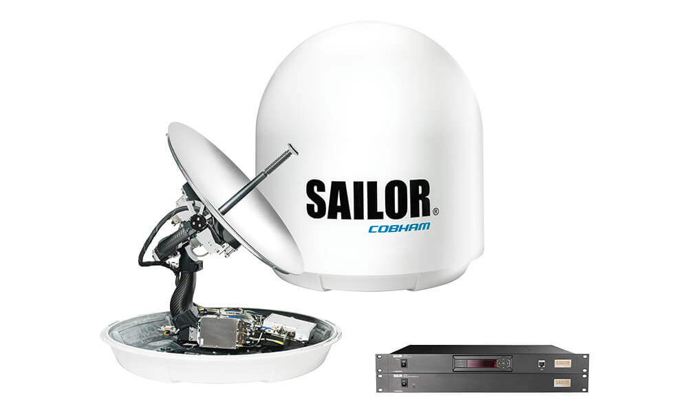 SAILOR 100 GX satellite communications terminal