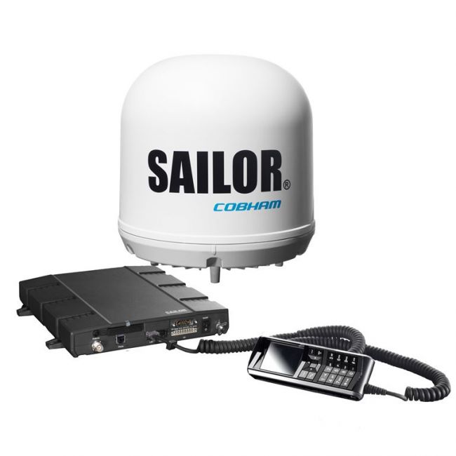 SAILOR 150 FleetBroadband satellite communications terminal