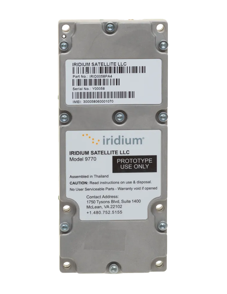 Iridium Certus 9770 satellite communications terminal