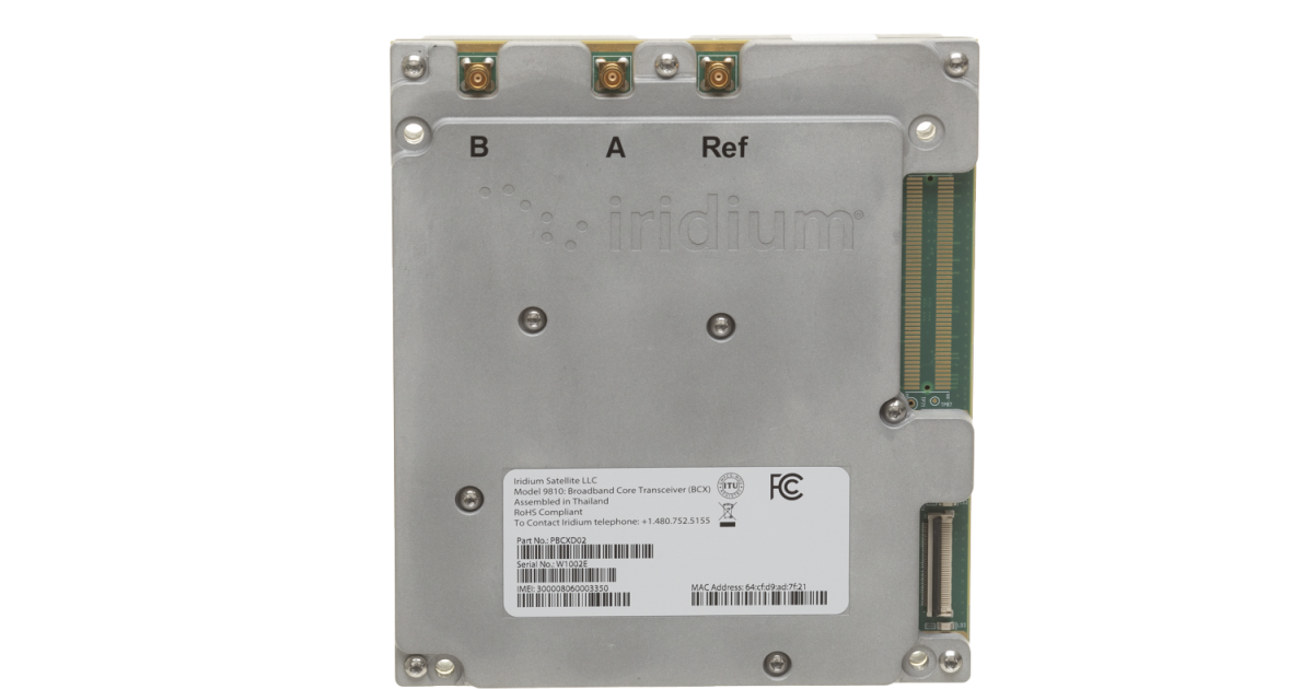 Iridium Certus 9810 satellite communications terminal