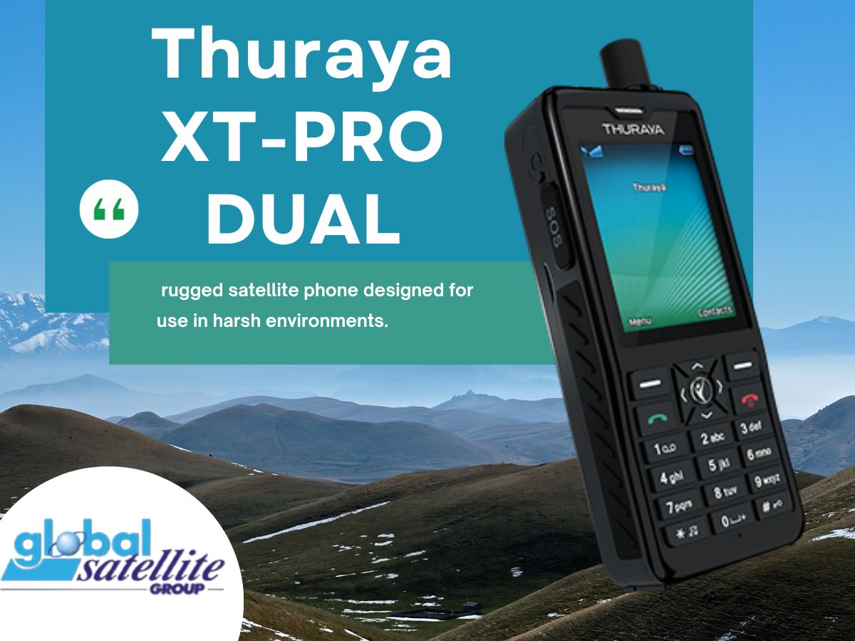 XT-PRO DUAL satellite communications terminal